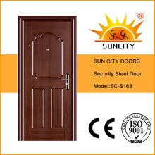 China Steel Security Metal Door Exterior (SC-S163)